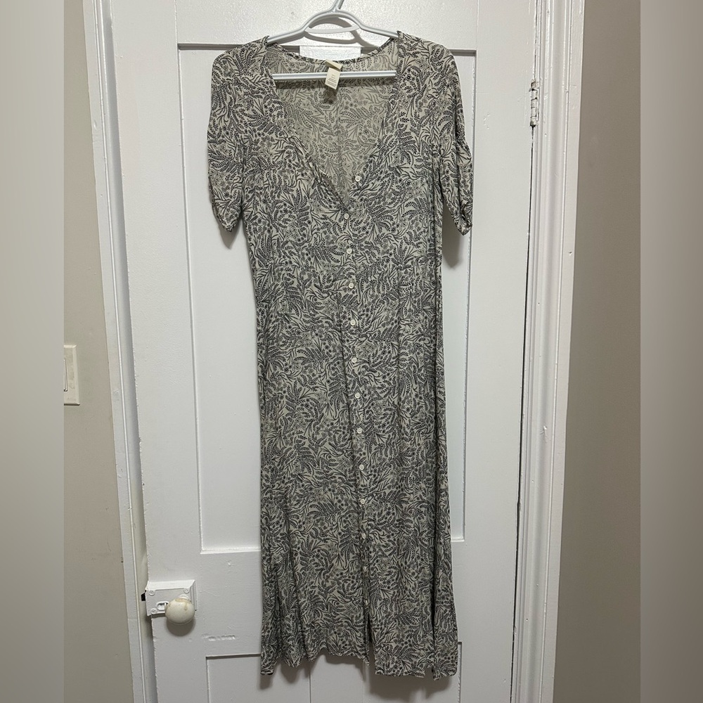 Floral print dress